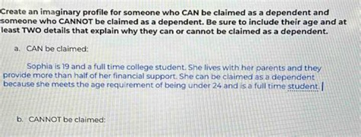 Can a graduate student still be claimed as a dependent?