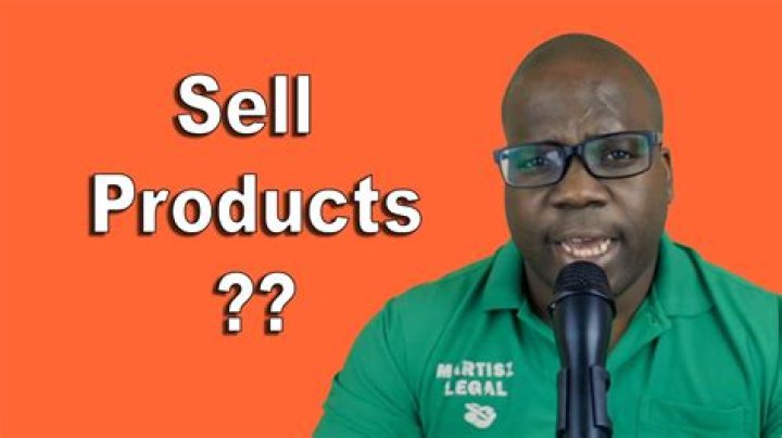 Can a nonprofit organization sell products?