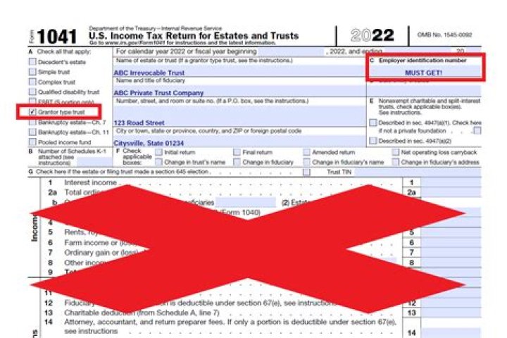 Can a trust administrator file a Form 1041?