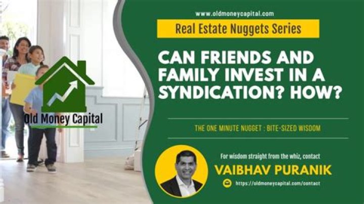 Can friends and family invest?