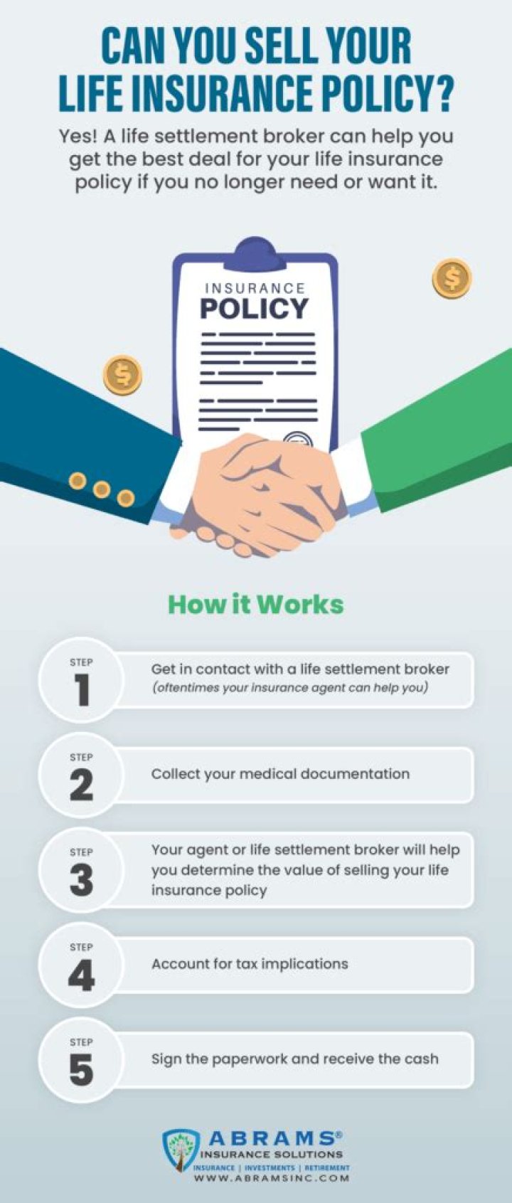 Can I sell my life insurance policy for cash?