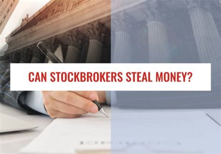 Can stock broker steal your money?