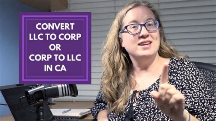 Can you change LLC to Corp?
