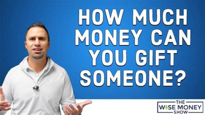 Can you gift someone money tax-free UK?