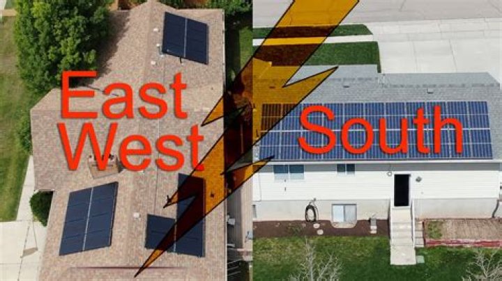Do solar panels need a south facing roof?