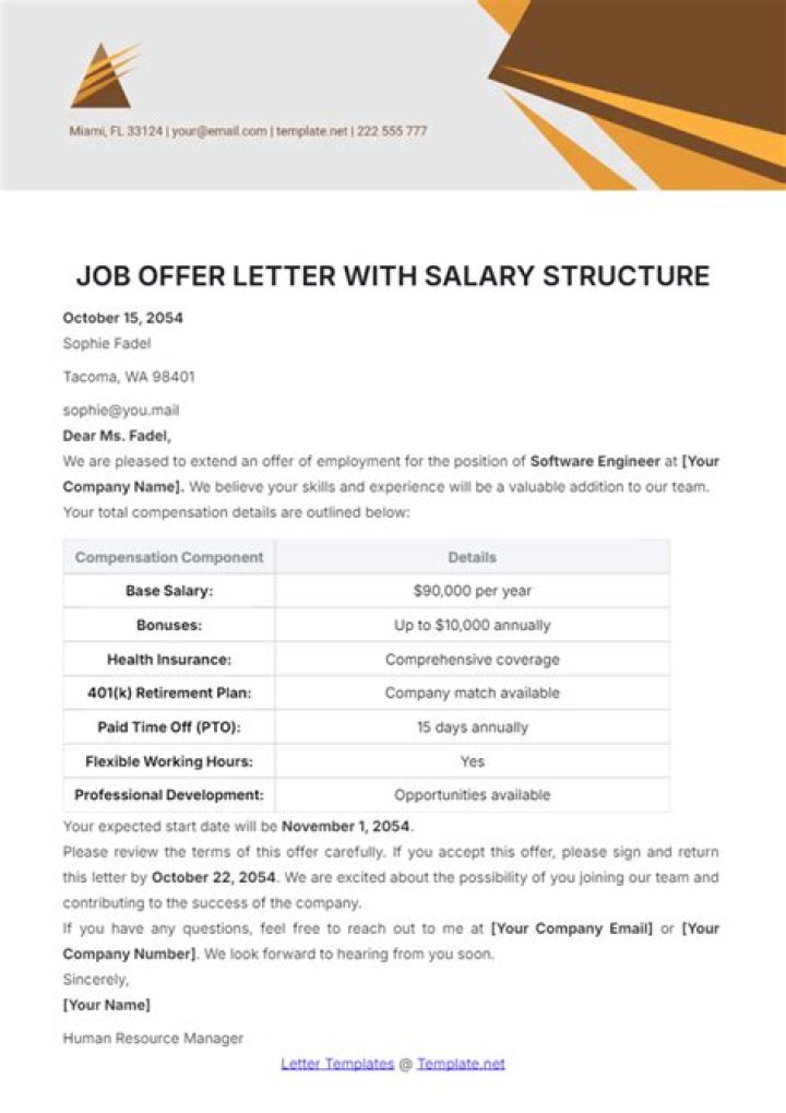 Does a job offer guarantee a job?