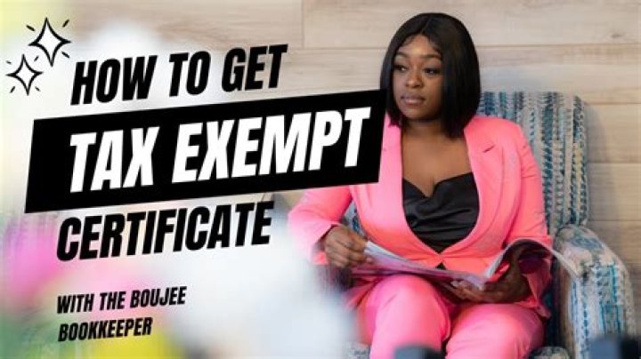 How do I get a tax exempt number in Georgia?