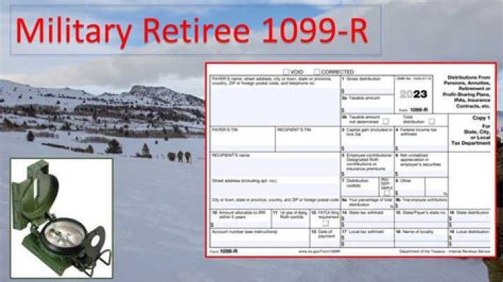 How do I get my 1099R from military retirement?
