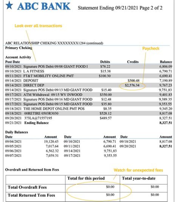 How do I get one year of my bank statements?