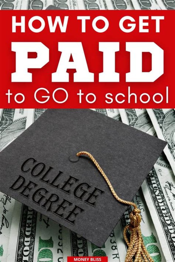 How do I get paid to go to college?