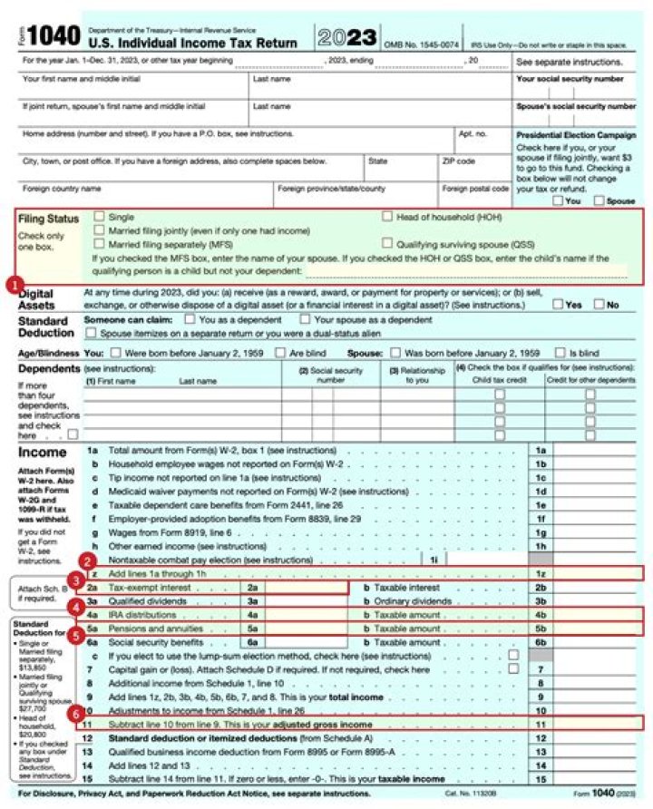 How do I report a 1040 OID?