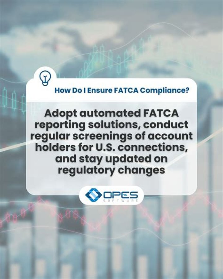 How do you do FATCA compliance?