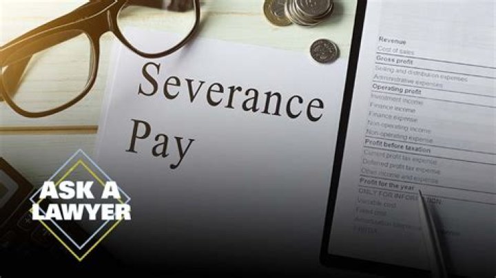 How does severance pay affect income tax?