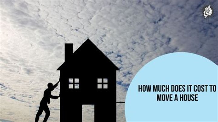 How much does it cost to move a ten foot house?