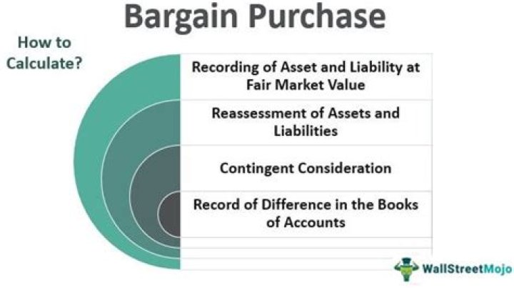 Is bargain purchase an asset?
