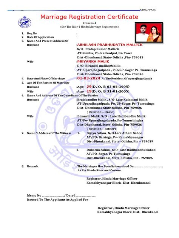 Is marriage registered in USA valid in India?