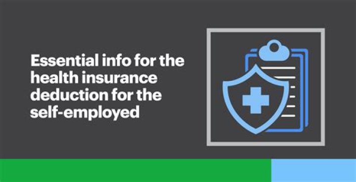 What are the deductions for self employed health insurance?