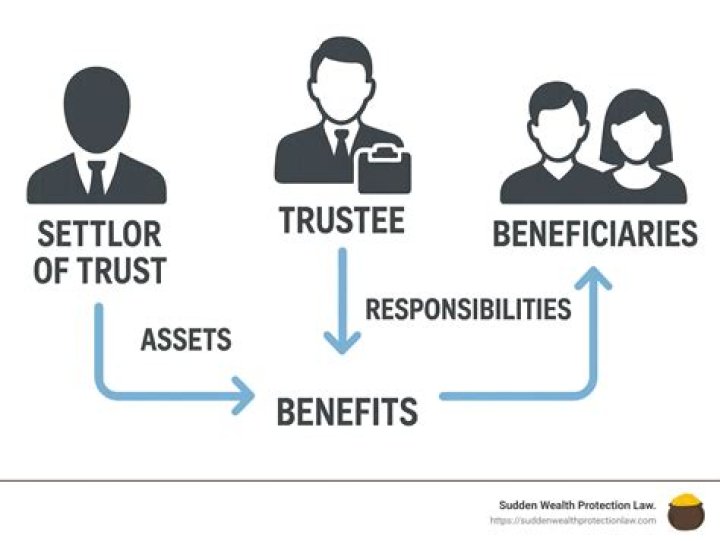 What is a trust beneficiary skip person?