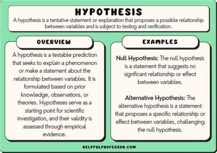 What is hypothetical situation example?