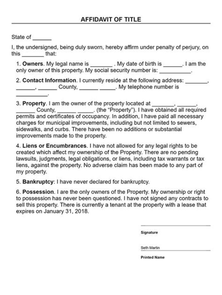 What is the history of documents affecting title to a property called?