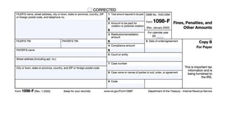 When do you need to correct a Form 1098?