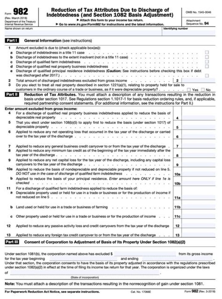 When does a daughter receive a 1099-C for 2012?