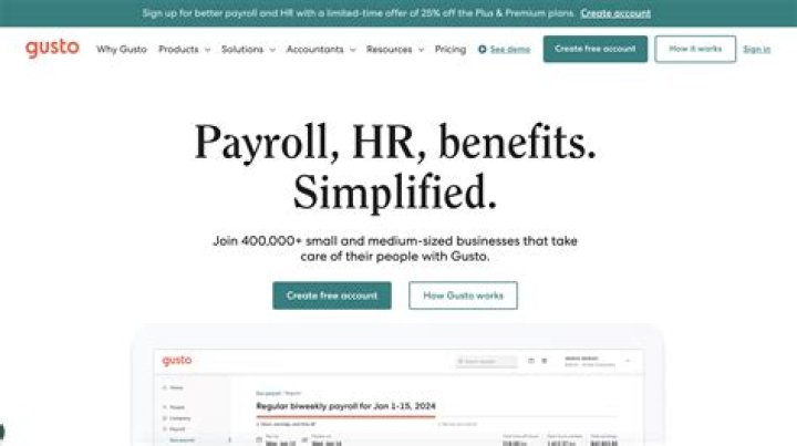 Where is gusto payroll located?